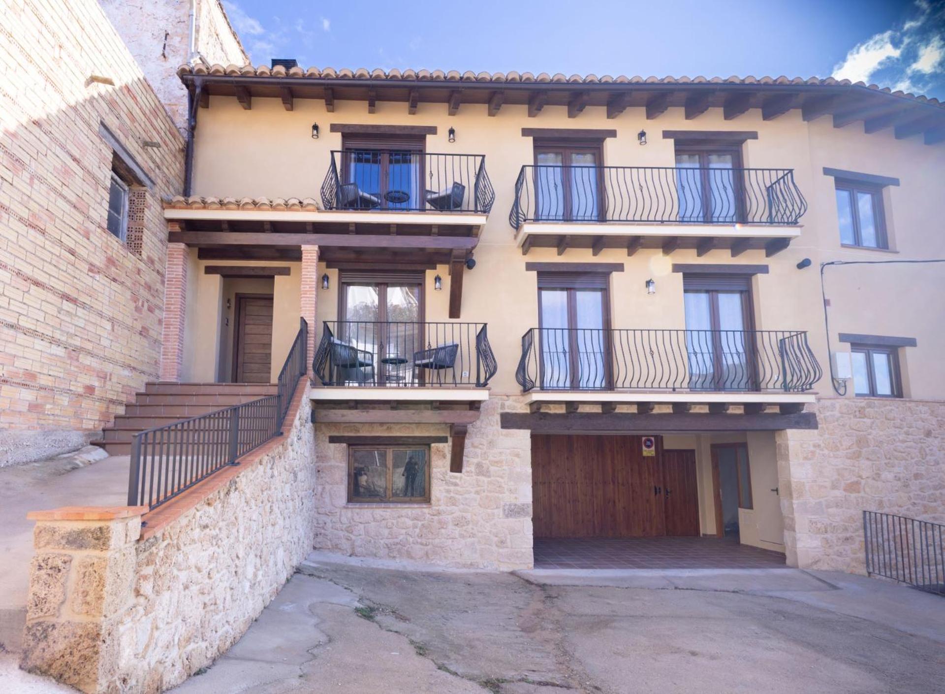 El Sueno Del Buho 3. Chimenea Y Terraza. Apartman Beceite Kültér fotó